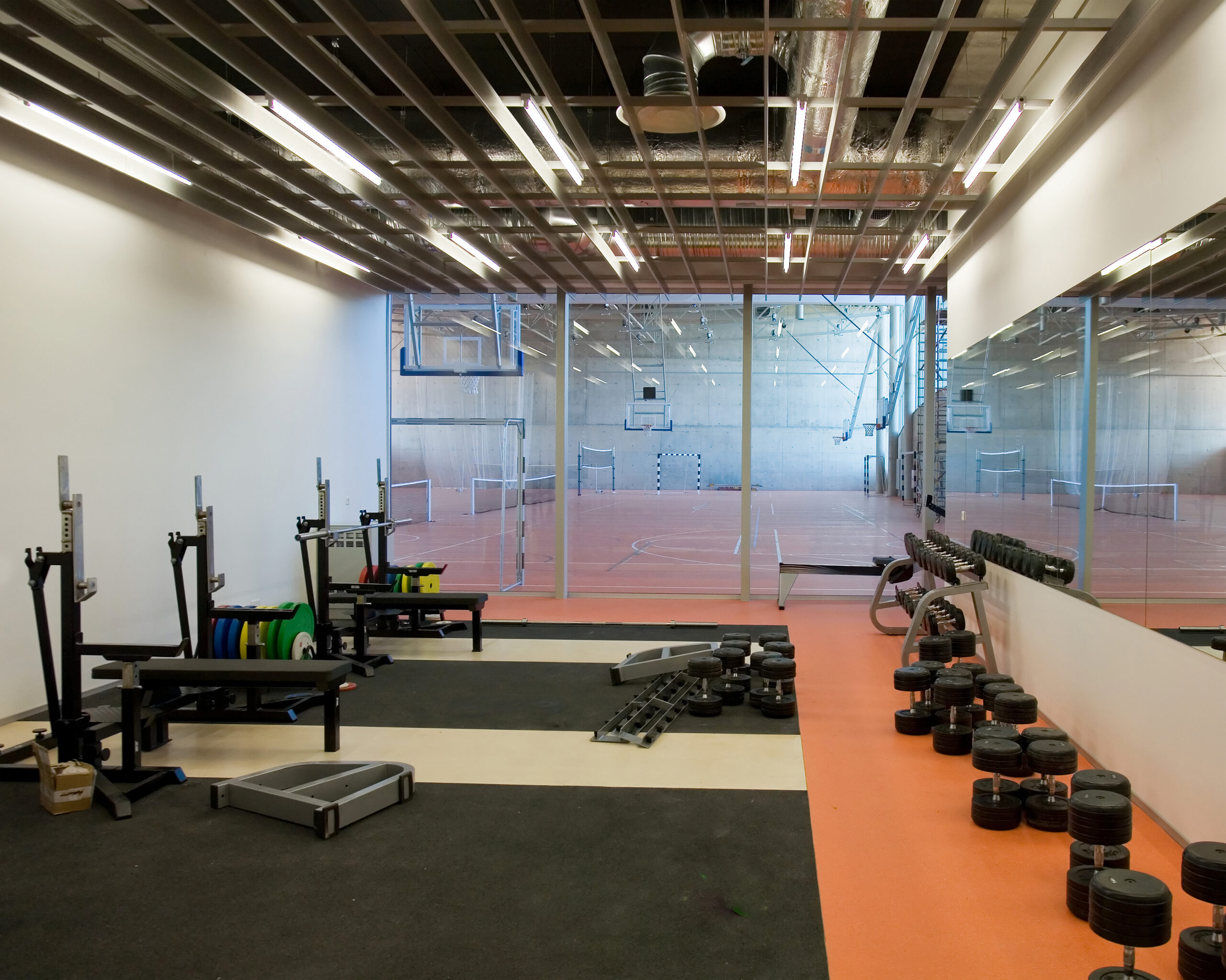Tartu, Estonia,Weight Room in a Gymnasium